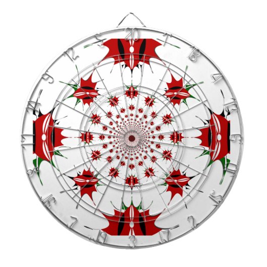 Magisch Kenia: Kaleidoscoop Cultuur identiteit 🇰� Dartbord (Voorkant)