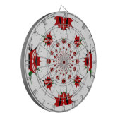 Magisch Kenia: Kaleidoscoop Cultuur identiteit 🇰� Dartbord (Voorkant Links)