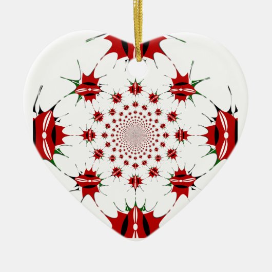 Magisch Kenia: Kaleidoscoop Cultuur identiteit 🇰� Keramisch Ornament (Voorkant)