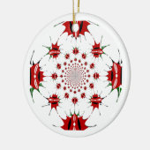 Magisch Kenia: Kaleidoscoop Cultuur identiteit 🇰� Keramisch Ornament (Links)