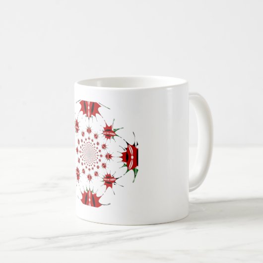 Magisch Kenia: Kaleidoscoop Cultuur identiteit 🇰� Koffiemok (Voorkant rechts)