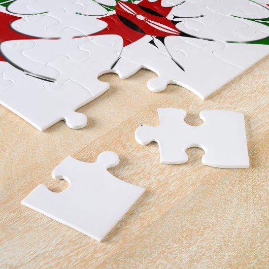 Magisch Kenia: Kaleidoscoop Cultuur identiteit 🇰� Legpuzzel (Zijkant)