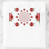 Magisch Kenia: Kaleidoscoop Cultuur identiteit 🇰� Rechthoekige Sticker (Tas)