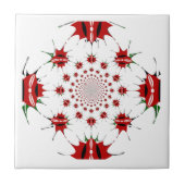 Magisch Kenia: Kaleidoscoop Cultuur identiteit 🇰� Tegeltje (Voorkant)