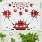 Magisch Kenia: Kaleidoscoop Cultuur identiteit 🇰� Theedoek (Gevouwen)