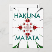 Magisch Kenia: Omarm cultuur Kaleidoscoop 🇰🇪. Briefkaart (Voorkant / Achterkant)