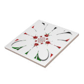 Magisch Kenia: Omarm cultuur Kaleidoscoop 🇰🇪. Tegeltje (Zijkant)