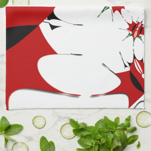 Magisch Kenia: Symmetrie van erfgoed Moderniteit � Theedoek (Gevouwen)