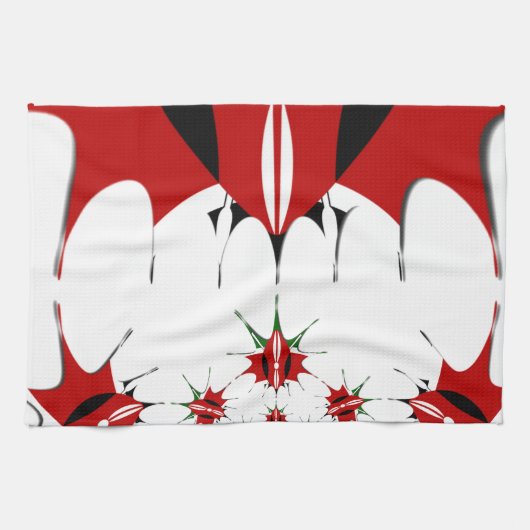 Magisch Kenia: Symmetrie van erfgoed Moderniteit � Theedoek (Horizontaal)