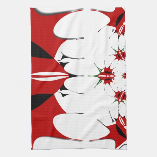 Magisch Kenia: Symmetrie van erfgoed Moderniteit � Theedoek (Verticaal)