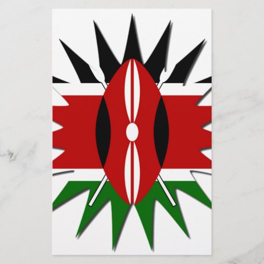 Magisch Kenia: Vier Wereld Toerisme Dag 🇰🇪 Briefpapier (Voorkant)
