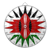 Magisch Kenia: Vier Wereld Toerisme Dag 🇰🇪 Dartbord (Voorkant)