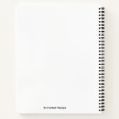 Magisch kerst Beer Notitieboek (Achterkant)