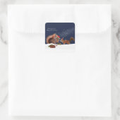 Magisch Kerst sticker (Tas)