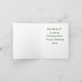 Magisch Kerstbos Kaart (Binnen)