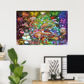Magisch kerstfeest poster (Thuiskantoor)