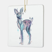 Magisch kersthert keramisch ornament (Links)