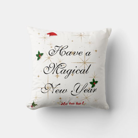 Magisch kerstkussen kussen (Voorkant)