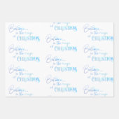 Magisch kerstpapier voor Bauble-wrapping Inpakpapier Vel (Voorkant 2)