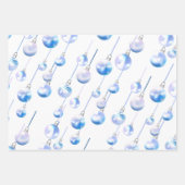 Magisch kerstpapier voor Bauble-wrapping Inpakpapier Vel (Voorkant)