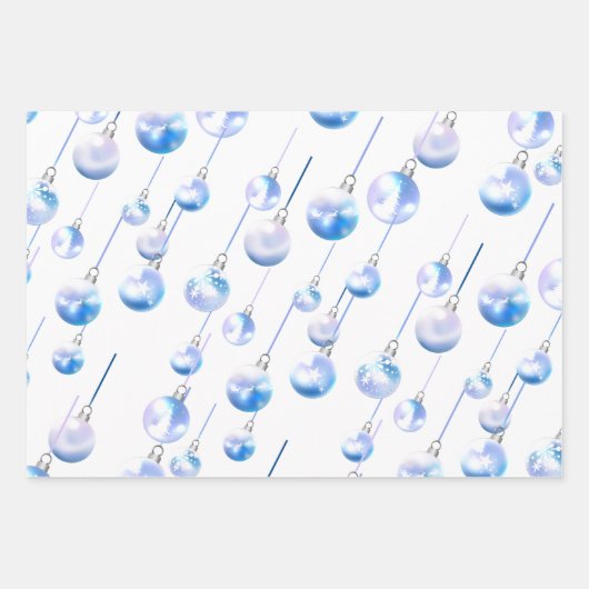 Magisch kerstpapier voor Bauble-wrapping Inpakpapier Vel (Voorkant)