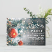 Magisch kerstscript kerstfeest kaart (Staand voorkant)