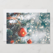 Magisch kerstscript kerstfeest kaart (Achterkant)