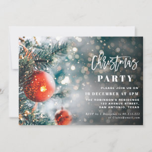 Magisch kerstscript kerstfeest kaart