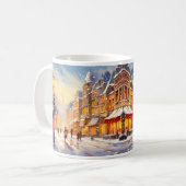 Magisch Kerstwinkelen Koffiemok (Voorkant links)