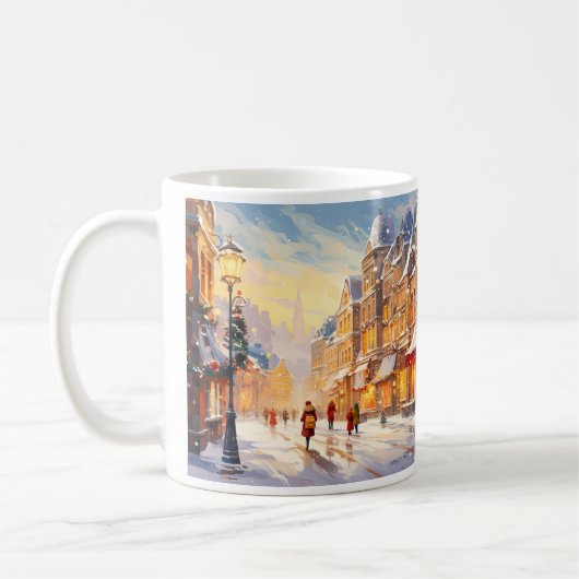 Magisch Kerstwinkelen Koffiemok (Links)