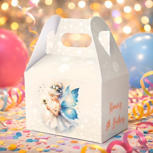 Magisch klein Fairy silhouet kinderen verjaardag Bedankdoosjes