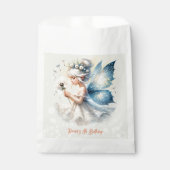 Magisch klein Fairy silhouet kinderen verjaardag Bedankzakje (Voorkant)