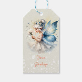 Magisch klein Fairy silhouet kinderen verjaardag Cadeaulabel