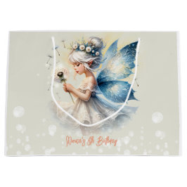 Magisch klein Fairy silhouet kinderen verjaardag Groot Cadeauzakje