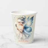 Magisch klein Fairy silhouet kinderen verjaardag Papieren Bekers (Voorkant)