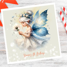 Magisch klein Fairy silhouet kinderen verjaardag