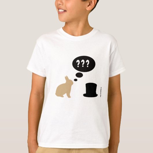 Magisch konijn t-shirt (Voorkant)