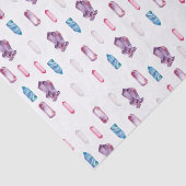 Magisch kristalpatroon tissuepapier (Detail)