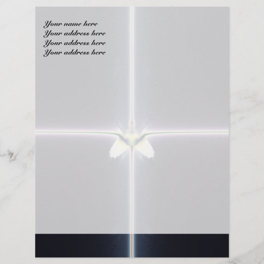 Magisch Kruis Briefhoofd Ontwerp (Voorkant)