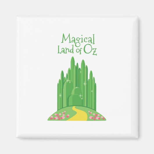 Magisch land van Oz Magneet (Voorkant)
