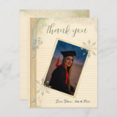  magisch landpapier bedankkaart (Voorkant / Achterkant)