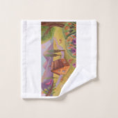 magisch landschap bad handdoek (Wasdoekje)