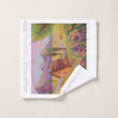 magisch landschap bad handdoek (Wasdoekje)