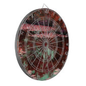 Magisch landschap dartbord (Voorkant Links)