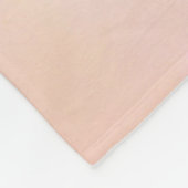 Magisch landschap in roze zonsondergang fleece deken (Hoek)