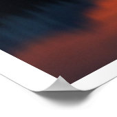 Magisch landschap met noorderlicht poster (Hoek)