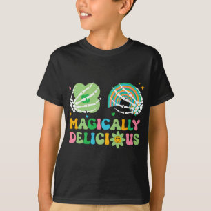 Magisch Lekkere Patricks Dag Skelet Handen Lu T-shirt
