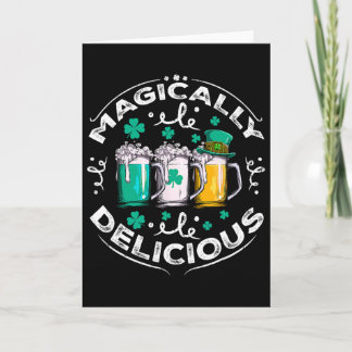 Magisch Lekkere St. Patrick's Dag Bier Drinken  Kaart