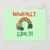 Magisch Lucky T-shirts en cadeautjes Briefkaart (Voorkant)