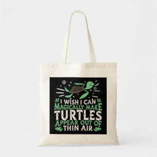 Magisch maakt dat de schildpadden uit de dunne luc tote bag